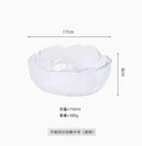 Axyaa Gold Rimmed Glass Bowls & Plates Set for Elegant Tableware & Desserts