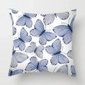 Axyaa Cute Butterfly Floral Print Pillowcase 45*45cm for Home & Office Decor