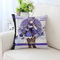 Axyaa Anime Pillow Cover 45x45, Decorative Cushion for Sofa, Bed, Home Decor