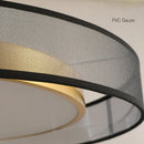 Axyaa Nordic Modern LED Round Ceiling Lamp Surface Chandelier