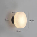Axyaa Marble Round Wall Lamp - Nordic LED Room Lighting - High-end Modern Design