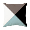 Axyaa Blue Geometric Pillowcase 45x45CM - Simple & Stylish Home Decor Fabrics