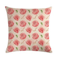 Axyaa Vintage Plant-flower Linen Cushion Cover 45*45cm