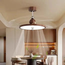 Axyaa Minimalist Ceiling Fan Pendant Light for Dining Room and Living Room