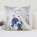 Axyaa Anime Pillow Covers for Sofa, Car, or Sleeping Pillows - 50x50 Decorative Cushion Cover
