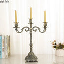 Axya Bronze Candle Holder Stand for Restaurant Wedding Décor