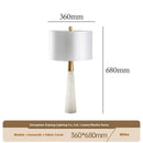 Axyaa Marble LED Table Lamp for Designer Living Room and Bedroom
