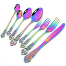 Axyaa Retro Court Stainless Steel Cutlery Set - 20pcs