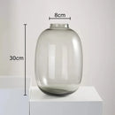Axyaa Glass Vase Desk Decoration Flower Arrangement Hydroponics Room Decor