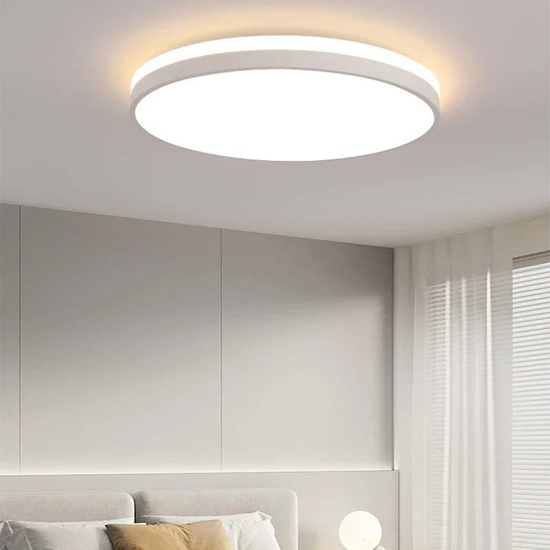 Axya LED Ceiling Light: Modern Round Chandelier Fixture for Home & Hospitality Decor