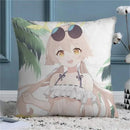 Axyaa Blue Archive Decorative Pillow Case for Sofa Throw Cushion Cover