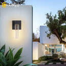 Axyaa Outdoor Crystal Wall Light IP65 Waterproof Sconce Luminaire