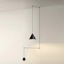 Axyaa Modern LED Pendant Chandelier for Bedroom Dining Room Office Bar Art Decor