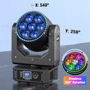 Axyaa 7x25W RGBW LED Moving Head Light for Stage, DJ, Concert, Party