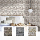 Axyaa Faux Stone Wall Panels, Peel and Stick Backsplashes for Kitchen Bathroom