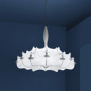Axyaa Airship Silk Nordic Chandelier for Bedroom, Living Room, Dining Room - LED