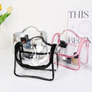 Axyaa Waterproof Diaper Bag Transparent Toiletry Bath Multifunction Storage Pouch