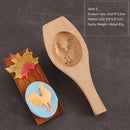 Axyaa Eco-friendly Wood Cake Mold - Multi-lattice Animal Flower Mooncake Pastry Mold