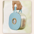 Axyaa Double-layer Drain Basket with Lid & Forks