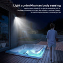 Axyaa Solar Motion Lights 3 Modes Outdoor Waterproof Pathway Spotlights