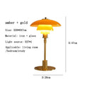 Axyaa Nordic Glass Desk Lamp Retro Luxury Modern Home Decoration