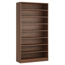 Axyaa 9 Tier Modern Bookcase, 71" Freestanding Display Shelf and Storage Cabinet