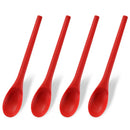 Axyaa Silicone Spoon Set for Cooking and Stirring - 4 Piece Kitchen Accessory