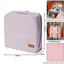 Axyaa Large Capacity Hanging Cosmetic Bag & Vertical Pencil Case Storage