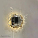 Axyaa Water Drop LED Wall Light for Bathroom Vanity Hallway Home Decor