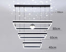 Axyaa Modern Dining Room Pendant Lights LED Chandelier Ceiling Lamp Hanging Light