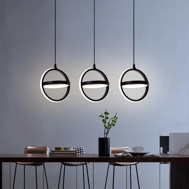 Axya Modern LED Pendant Chandelier for Home Decor Lighting