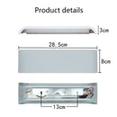 Axyaa 12W LED Indoor Wall Light Warm White Decor Lamp for Bedroom Living Room