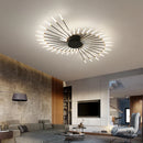 Axyaa's Stylish Fireworks LED Chandelier for Modern Living and Dining Rooms