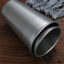 Axyaa Stainless Steel Retro Coffee Cups Office Tea Beer Mug Portable Picnic Drinkware