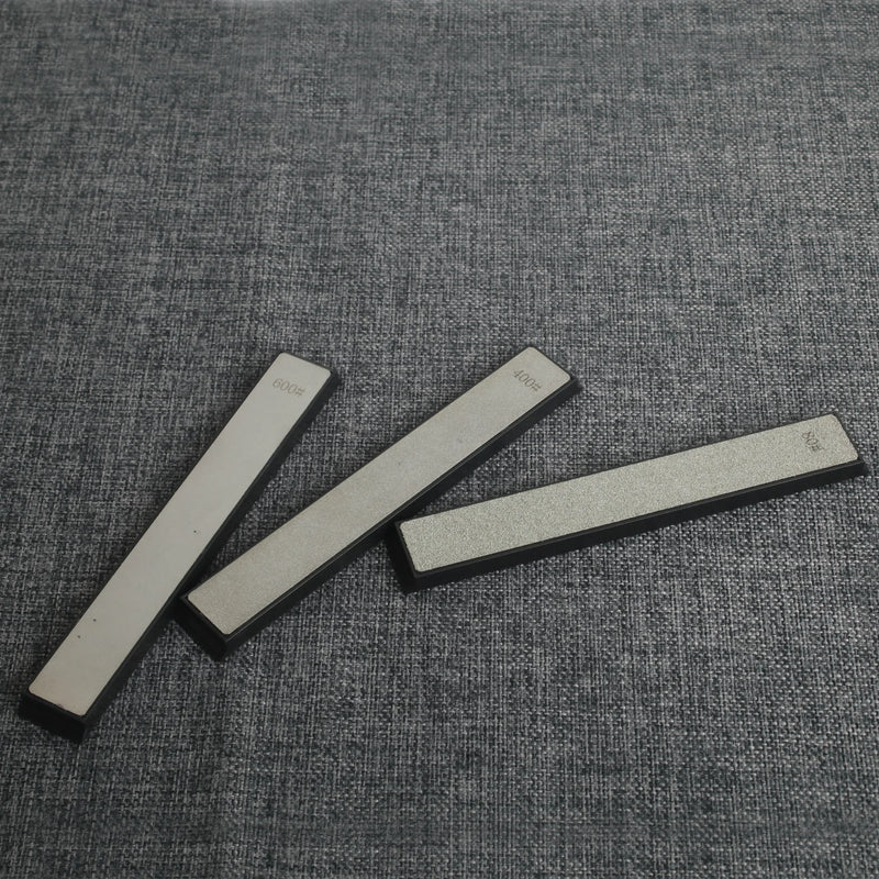 Axya Grit Diamond Bars Knife Sharpener Whetstone System Professional Sharpening Stone