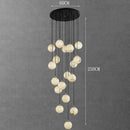 Axyaa Modern Ceiling Chandeliers: Elegant Dining Room Pendant Lighting for Living Room