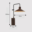 Axyaa Retro Courtyard Outdoor LED Wall Lights - Waterproof & Simple Design