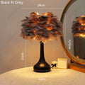 Axyaa LED Feather Lamp USB Night Light Ambient Lighting