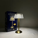 Axyaa Rechargeable LED Touch Night Lamp Glass Table Lamps