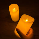 Axyaa Flameless LED Pillar Candle Wedding Home Party Decor