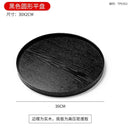 Wooden Kitchen Storage Tray by Axyaa: Stylish Round Tray for Home Decor, Tea, Coffee, Snacks & Cosmetics.