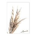 Ayat Al Kursi Canvas Art Painting Bohemia Pampas Grass Poster by Axyaa