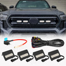 Axyaa Front Grille LED Warning Light Set for 2024-2025 Toyota Tacoma SR SR5