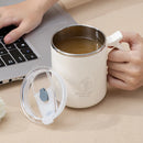 Axyaa Double Wall Insulated Stainless Steel Coffee Mug with Handle