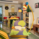 Axyaa Color Geometry LED Children Floor Lamp for Family Bedroom