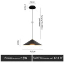 Axyaa Nordic Restaurant Single Pendant Light - Designer LED Dining Table Minimalist Lighting