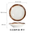 Axyaa Irregular Ceramic Tableware Set - Creative Japanese & Korean Style Dining Plates