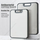 Axyaa Antibacterial Stainless Steel Chopping Board - Double Sided, Thick, Scratch Resistant
