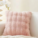 Axyaa Winter Plush Pillow Case: Nordic Home Decor Rectangle Cover