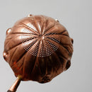 Axya Copper Tea Strainer Holder Frog Saucer Rack Creative Filter Tea Set